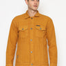Jaket Jeans Coklat Mahogni SPDP1