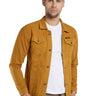 Jaket Jeans Coklat Mahogni SPDP2